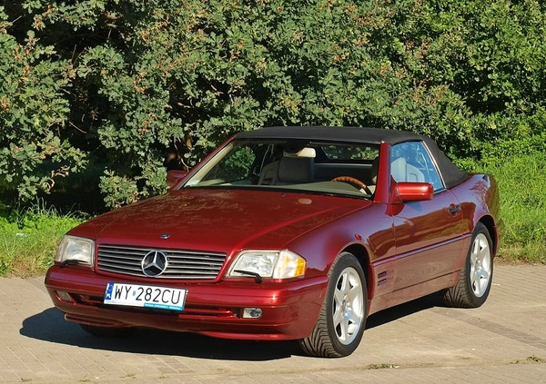 Mercedes-Benz SL cena 80000 przebieg: 115000, rok produkcji 1997 z Warszawa małe 781